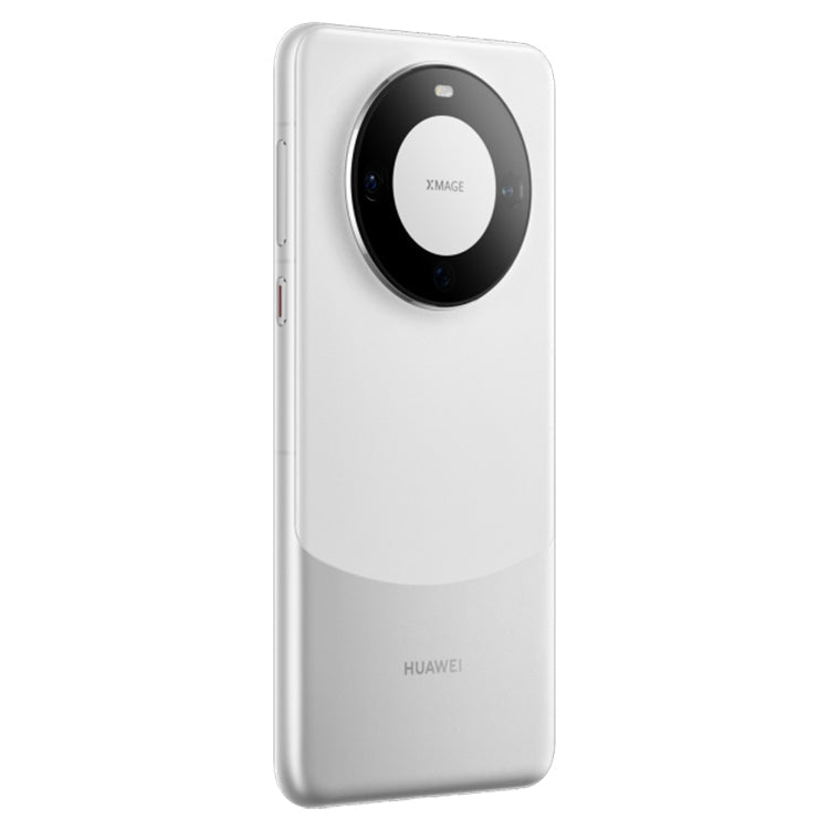 HUAWEI Mate 60, 12 Go+512 Go, Identification d'empreintes digitales sur écran, 6,69 pouces HarmonyOS 4.0 Kirin 9000S Octa Core jusqu'à 2,62 GHz, NFC, OTG, Ne prend pas en charge Google Play (Argent Blanc)
