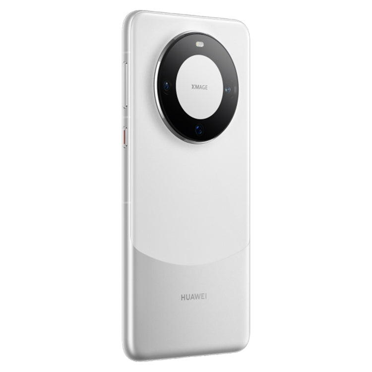 HUAWEI Mate 60 Pro, 12 Go+512 Go, Identification d'empreintes digitales sous l'écran, 6,82 pouces HarmonyOS 4.0 Kirin 9000S Octa Core jusqu'à 2,62 GHz, NFC, OTG, Ne prend pas en charge Google Play (Blanc Argent)