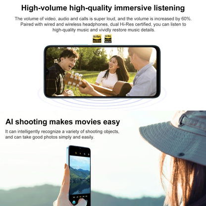 Honor Play 40S 5G, 4GB+128GB, 6.56 inch MagicOS 7.1 Snapdragon 480 Plus Octa Core up to 2.2GHz, Network: 5G, Not Support Google Play(Magic Night Black)