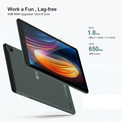 BDF P8 3G Téléphone Tablette PC 8.0 pouces, 4GB+64GB, Android 10.0 MTK8321 Octa Core, Prise en charge double SIM, Prise UE (Vert)