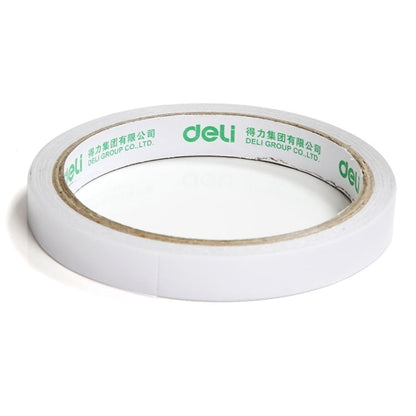2 Volumes Deli High Adhesive Double Faced Adhesive Strong Dual Sided Tape, Size: 9mm