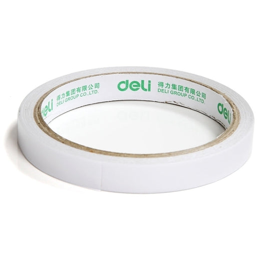 2 Volumes Deli High Adhesive Double Faced Adhesive Strong Dual Sided Tape, Size: 9mm