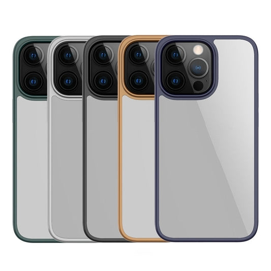For iPhone 15 Pro Max Mutural Jiantou Series Electroplating Phone Case(Grey)