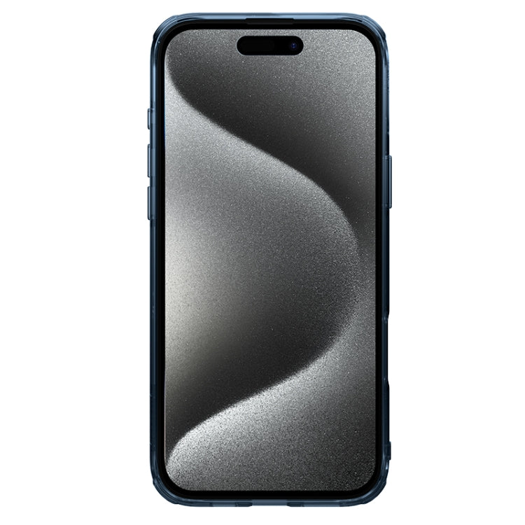 For iPhone 16 Pro Max NILLKIN Ultra Clear PC + TPU Phone Case(Blue)