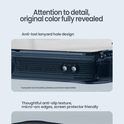 For iPhone 16 Pro NILLKIN Ultra Clear PC + TPU Phone Case(Blue)