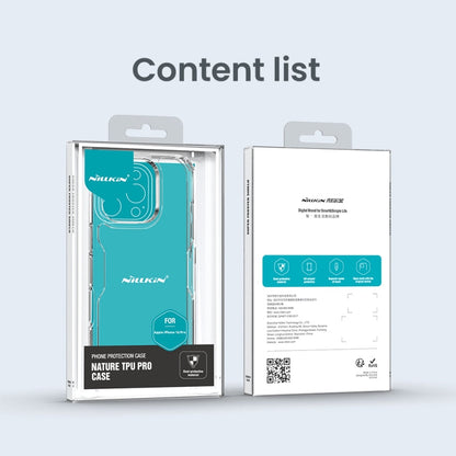 For iPhone 16 Pro NILLKIN Ultra Clear PC + TPU Phone Case(Blue)