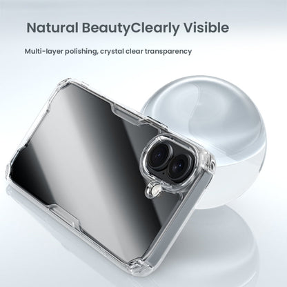 For iPhone 16 Plus NILLKIN Ultra Clear PC + TPU Phone Case(Transparent)