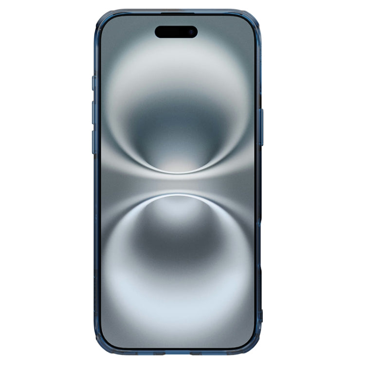For iPhone 16 Plus NILLKIN Ultra Clear PC + TPU Phone Case(Blue)
