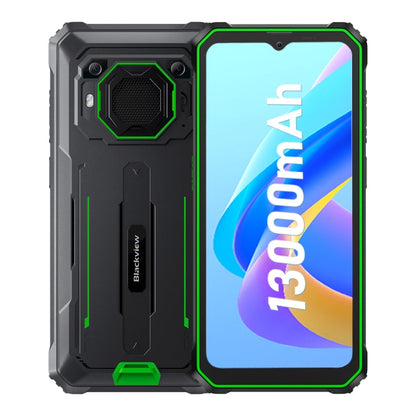 [HK Warehouse] Blackview BV6200 Pro, 6GB+128GB, IP68/IP69K/MIL-STD-810H, 6.56 inch Android 14 MediaTek Helio P35 Octa Core, Network: 4G, OTG, NFC(Green)
