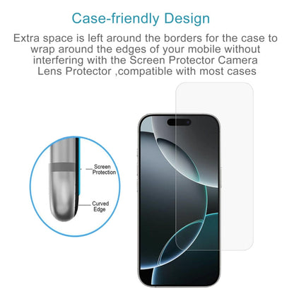 For iPhone 16 Pro 0.26mm 9H 2.5D Tempered Glass Film