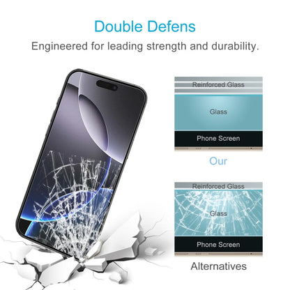 For iPhone 16 Pro Max 0.26mm 9H 2.5D Tempered Glass Film