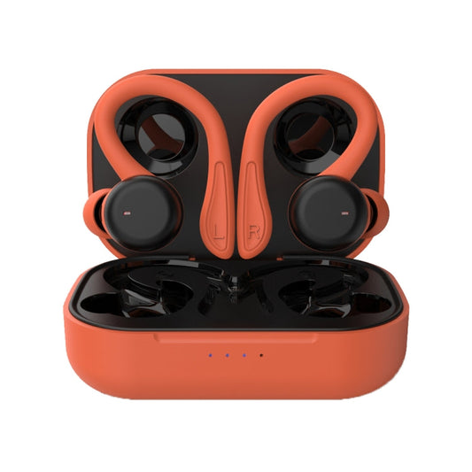 Écouteurs sans fil Bluetooth TWS T&G T40 TWS IPX6 étanches avec boîte de chargement (Orange)