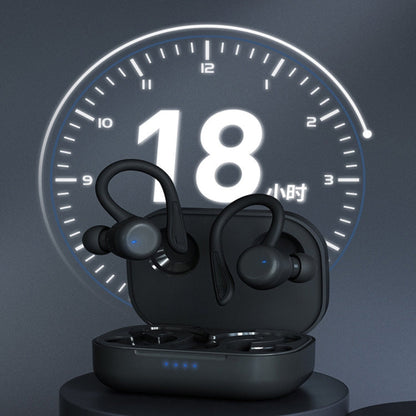 T&G T40 TWS IPX6 Waterproof Hanging Ear Wireless Bluetooth Earphones with Charging Box(White)