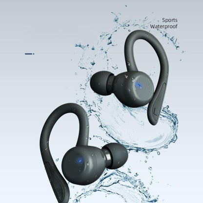 T&G T40 TWS IPX6 Waterproof Hanging Ear Wireless Bluetooth Earphones with Charging Box(Orange)