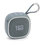 T&G TG659 Mini haut-parleur Bluetooth portable TWS d'extérieur (gris)