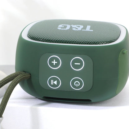T&G TG659 Mini haut-parleur Bluetooth portable TWS d'extérieur (gris)