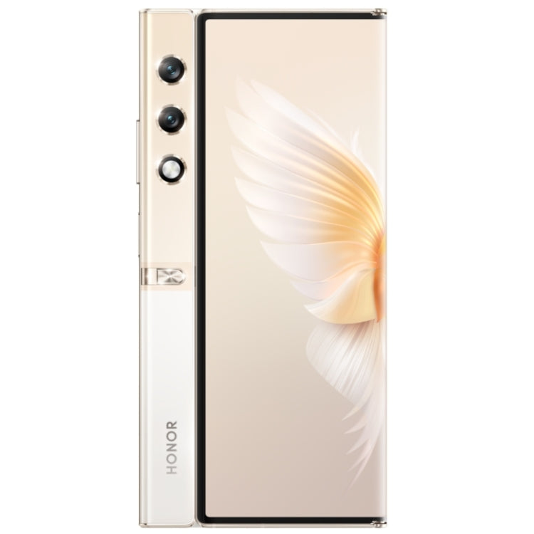 Honor V Purse 5G, 16GB+512GB, Side Fingerprint, 7.71 inch + 6.45 inch MagicOS 7.2 Qualcomm Snapdragon 778G Octa Core, Network: 5G, OTG, NFC, Not Support Google Play(Gold)