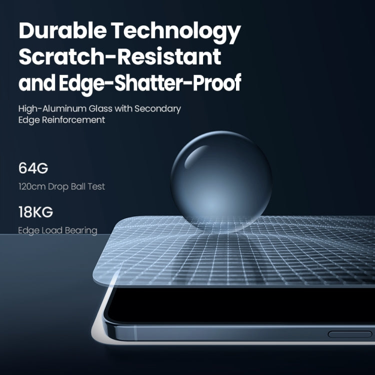 For iPhone 16 Pro NILLKIN Guardian Full Coverage Privacy Tempered Glass Film
