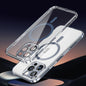 Pour iPhone 16 Pro SULADA Jingpin Series Coque de téléphone MagSafe tout compris en TPU galvanisé pour objectif (bleu transparent)