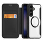 Pour Samsung Galaxy S24+ 5G DUX DUCIS Skin X Pro Series Magsafe PC + TPU Étui en cuir (Noir)