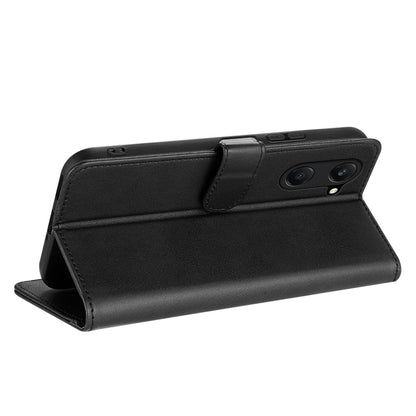 For vivo Y37 / Y36t / Y03 / Y18 AZNS Skin Feel Calf Texture Flip Leather Phone Case(Black)