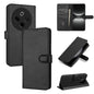 Pour Étui de téléphone à rabat en cuir AZNS texture veau toucher peau pour vivo Y300 Pro (Noir)