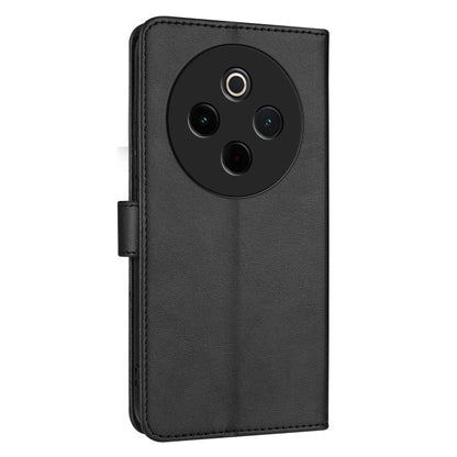 Pour Étui de téléphone à rabat en cuir AZNS texture veau toucher peau pour vivo Y300 Pro (Noir)