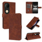 For vivo S20 AZNS Skin Feel Calf Texture Flip Leather Phone Case(Brown)