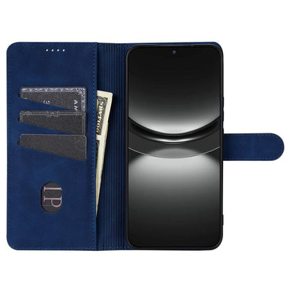 Pour étui de téléphone en cuir à rabat Vivo S20 AZNS Skin Feel Calf Texture (bleu)