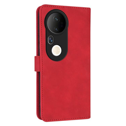 For vivo S20 Pro AZNS Skin Feel Calf Texture Flip Leather Phone Case(Red)