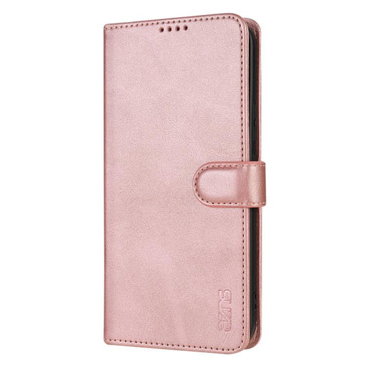 For vivo S20 Pro AZNS Skin Feel Calf Texture Flip Leather Phone Case(Rose Gold)