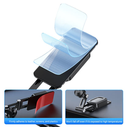 Support de Téléphone Magnétique pour Console Centrale de Voiture USAMS US-ZJ076 (Noir)