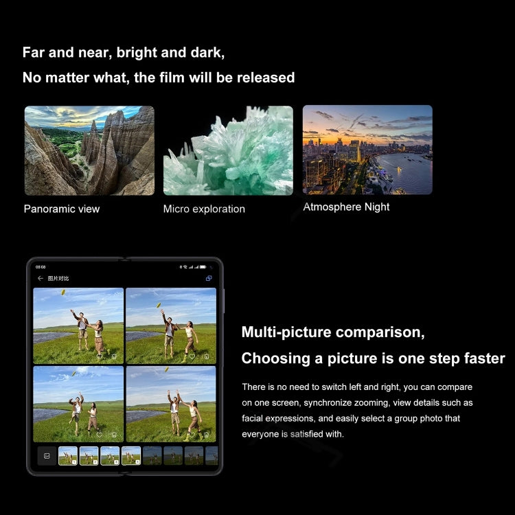 HUAWEI Mate X5, 16GB+512GB Collector Edition, 7.85 inch + 6.4 inch HarmonyOS 4.0.0 Kirin 9000S 7nm Octa-Core 2.16GHz, OTG, NFC, Not Support Google Play(Gold)