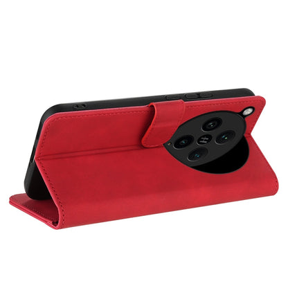 For OPPO Find X8 Pro AZNS Skin Feel Calf Texture Flip Leather Phone Case(Red)