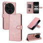 Pour l'étui de téléphone en cuir à rabat AZNS Skin Feel Calf Texture pour OPPO Find X8 Pro (Or rose)