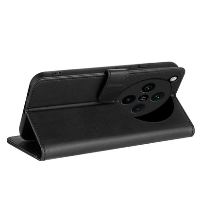 For OPPO Find X8 Pro AZNS Skin Feel Calf Texture Flip Leather Phone Case(Black)