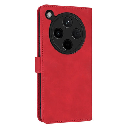 For OPPO Find X8 AZNS Skin Feel Calf Texture Flip Leather Phone Case(Red)