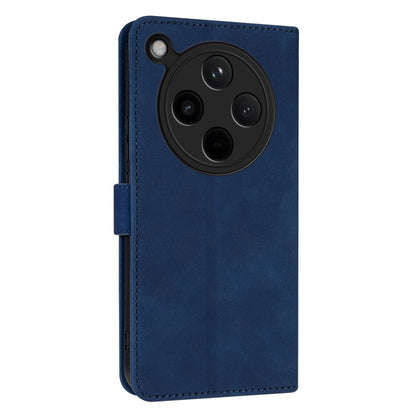 For OPPO Find X8 AZNS Skin Feel Calf Texture Flip Leather Phone Case(Blue)