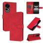 For Huawei nova 12 / nova 13 AZNS Skin Feel Calf Texture Flip Leather Phone Case(Red)