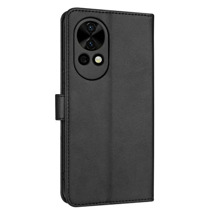 For Huawei nova 12 Pro AZNS Skin Feel Calf Texture Flip Leather Phone Case(Black)