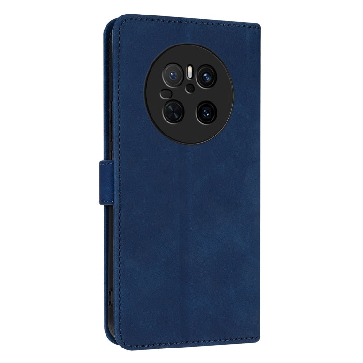 For Huawei Mate 70 AZNS Skin Feel Calf Texture Flip Leather Phone Case(Blue)