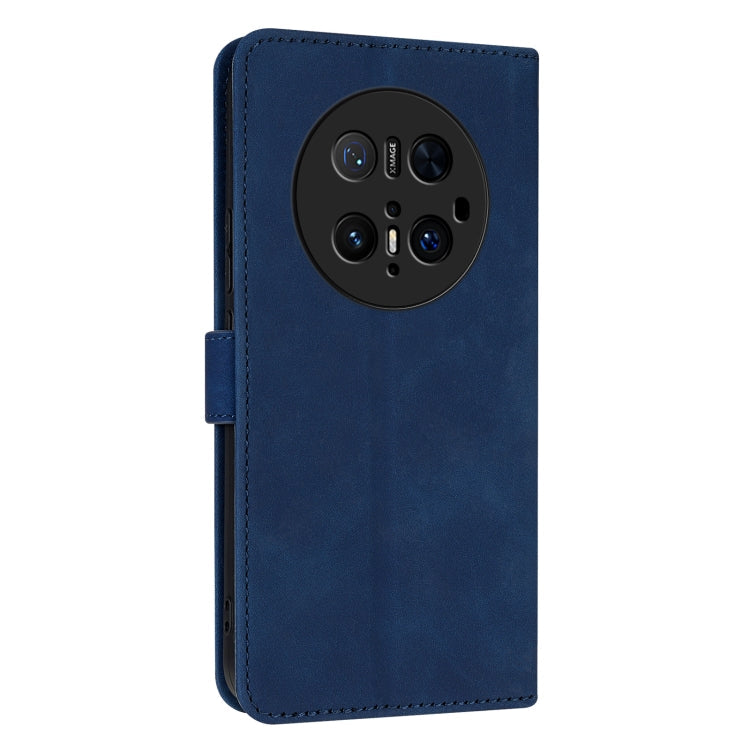 For Huawei Mate 70 Pro / 70 Pro+ AZNS Skin Feel Calf Texture Flip Leather Phone Case(Blue)
