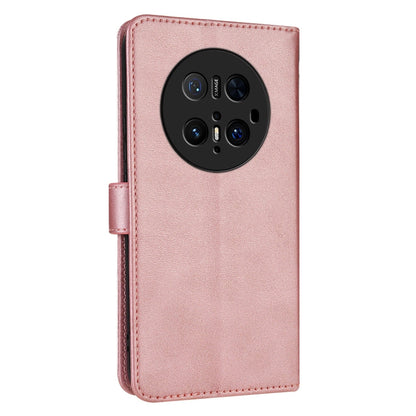 For Huawei Mate 70 Pro / 70 Pro+ AZNS Skin Feel Calf Texture Flip Leather Phone Case(Rose Gold)