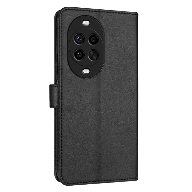 For Huawei nova 14 Ultra 5G AZNS Skin Feel Calf Texture Flip Leather Phone Case(Black)