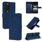 For Huawei nova 14 Pro 5G AZNS Skin Feel Calf Texture Flip Leather Phone Case(Blue)