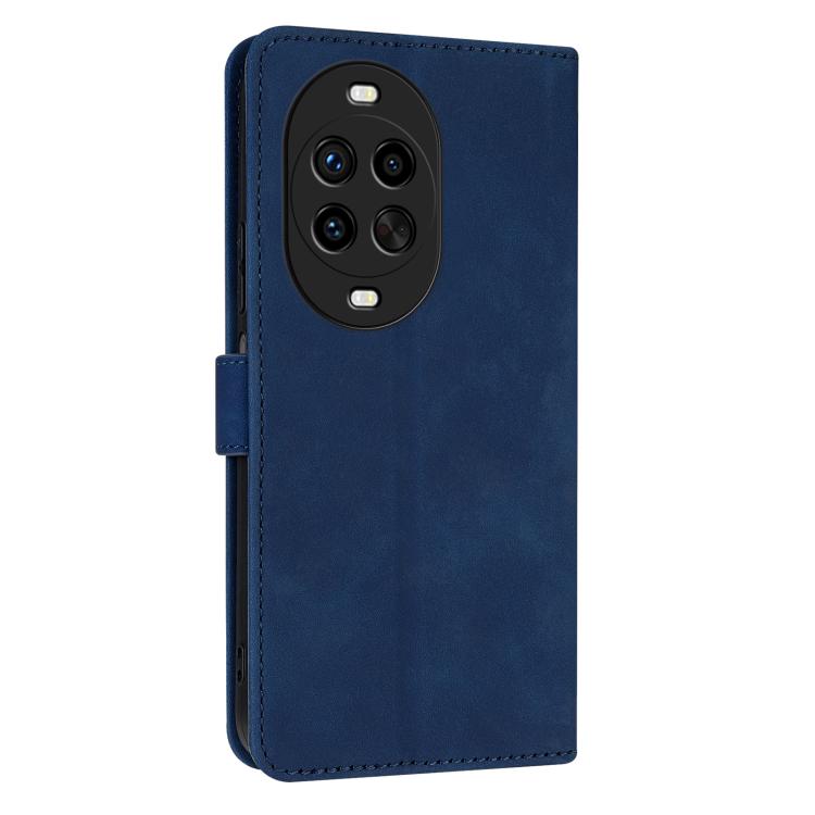 For Huawei nova 14 Pro 5G AZNS Skin Feel Calf Texture Flip Leather Phone Case(Blue)