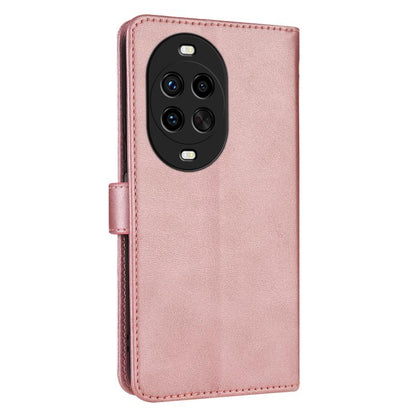 For Huawei nova 14 Pro 5G AZNS Skin Feel Calf Texture Flip Leather Phone Case(Rose Gold)