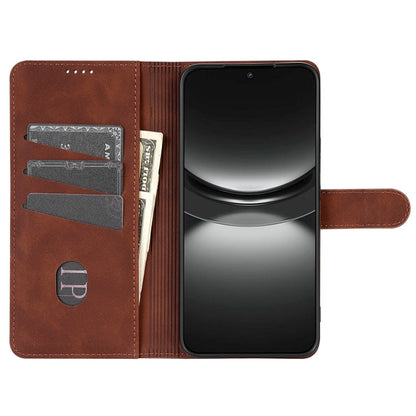 For Honor X60 Pro AZNS Skin Feel Calf Texture Flip Leather Phone Case(Brown)