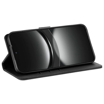 For Honor Magic7 AZNS Skin Feel Calf Texture Flip Leather Phone Case(Black)