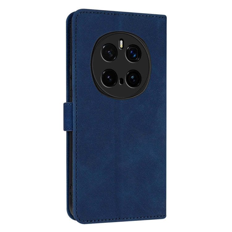 For Honor Magic7 Pro AZNS Skin Feel Calf Texture Flip Leather Phone Case(Blue)